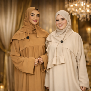 Abaya avec châle alhichma